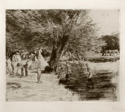 Bathing Boys by Max Liebermann